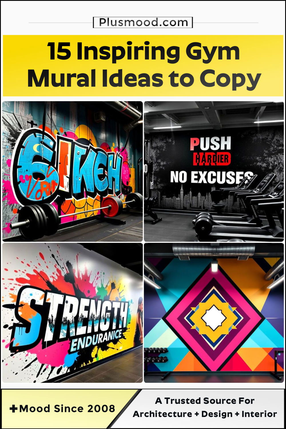 gym murals ideas