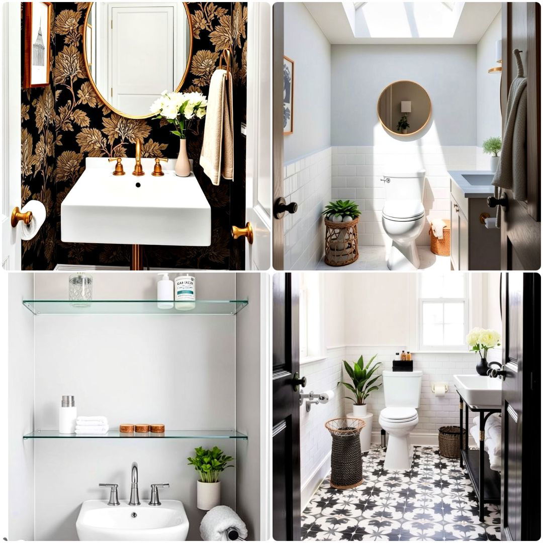 half bathroom ideas