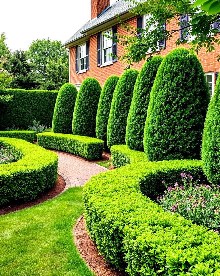 hardy boxwood hedges in a georgian landscape - 15 Georgia Landscaping Ideas