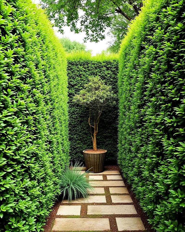 hedge enclosed garden room - 15 Enclosed Garden Ideas