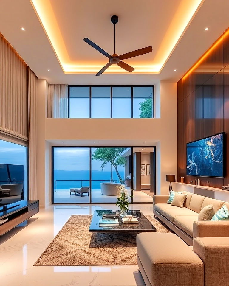 high tech smart homes to elevate villa living - 15 Villa Interior Design Ideas