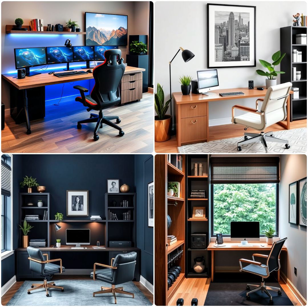 home office ideas for him