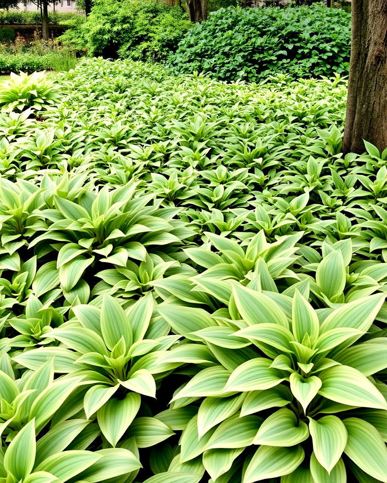 hostas as ground cover - 20 Hosta Garden Design Ideas