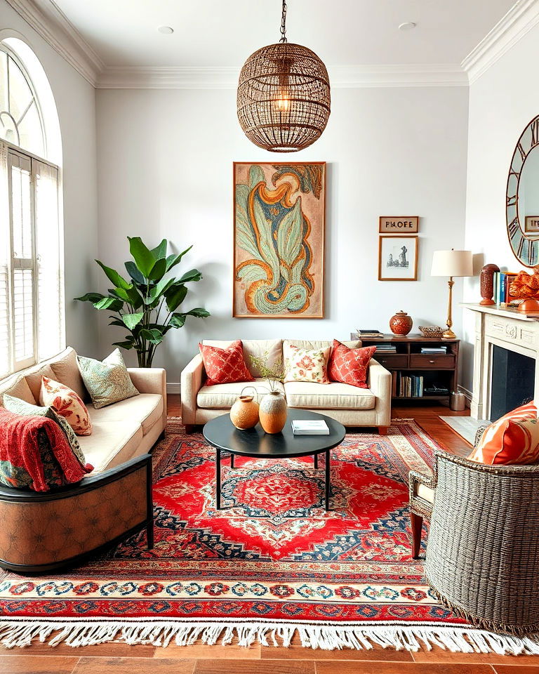 incorporate global influences decor - 20 Eclectic Interior Design Ideas