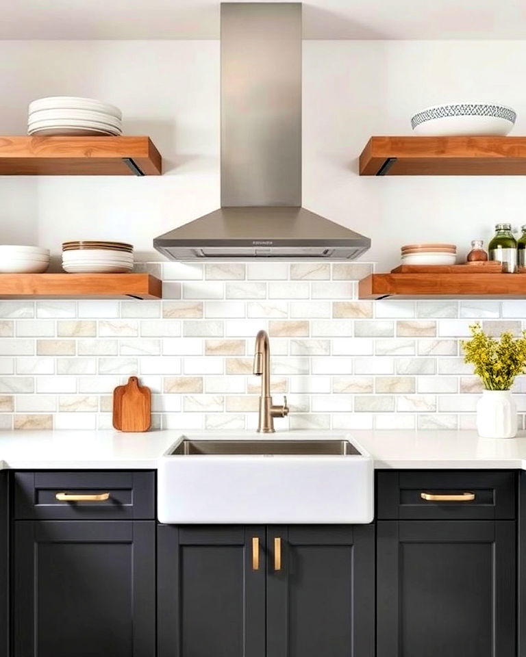 incorporating classic subway mosaic tiles - 15 Mosaic Tile Backsplash Kitchen Ideas
