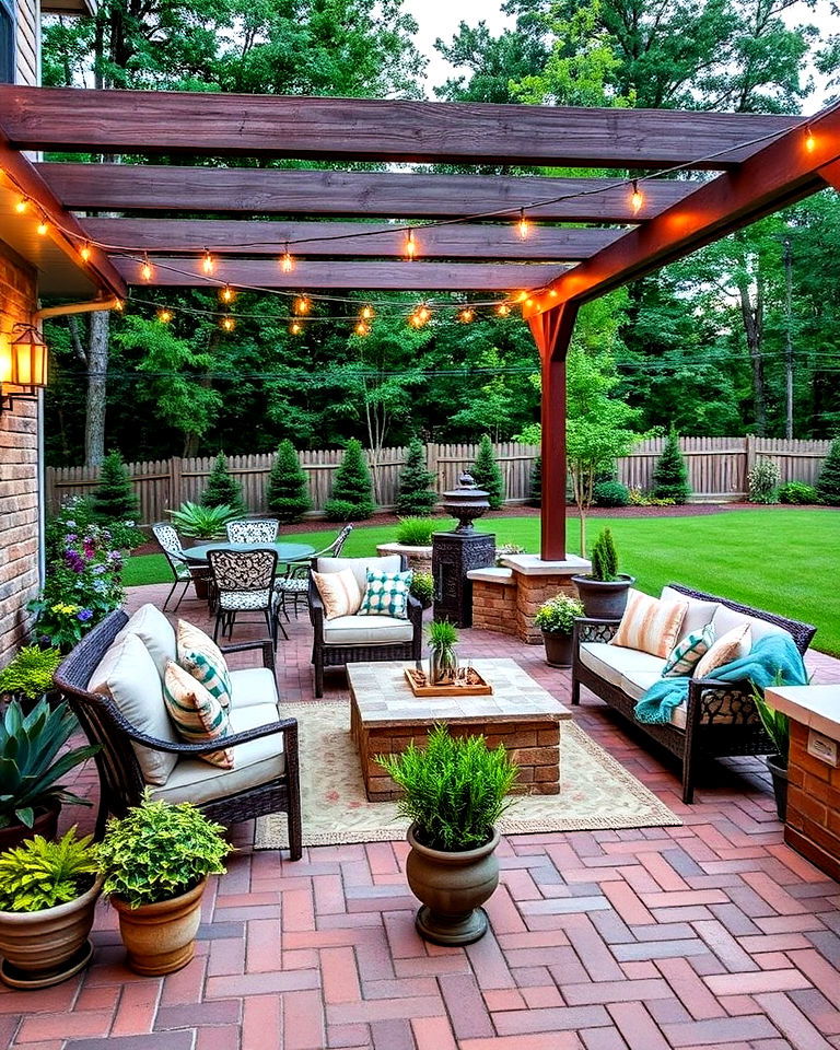 incorporating outdoor living spaces - 15 Georgia Landscaping Ideas