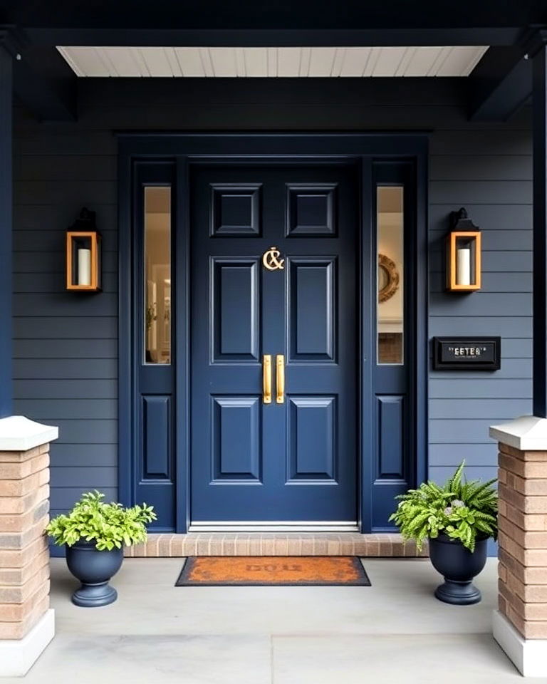 indigo blue front door colors - 30 Blue Front Door Colors