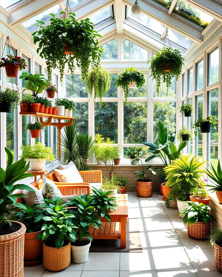 indoor garden oasis second floor sunroom - 15 Second Floor Sunroom Ideas