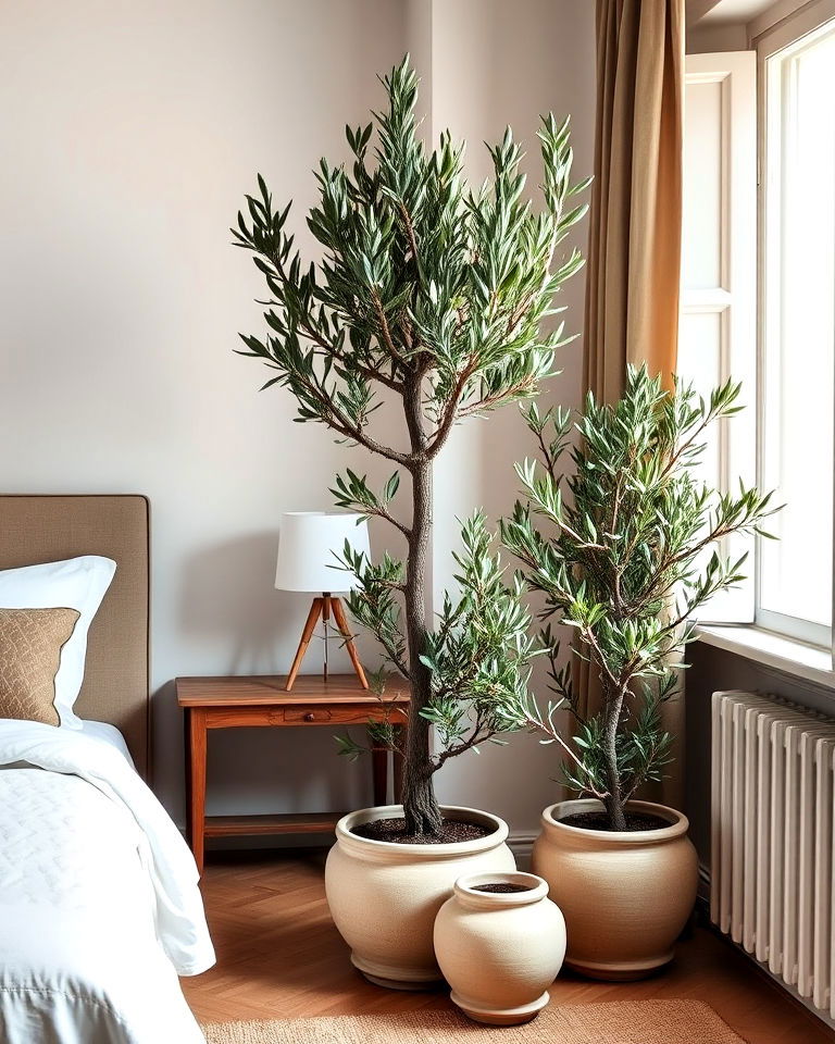 indoor olive trees italian interior design - 25 Italian Interior Design Ideas