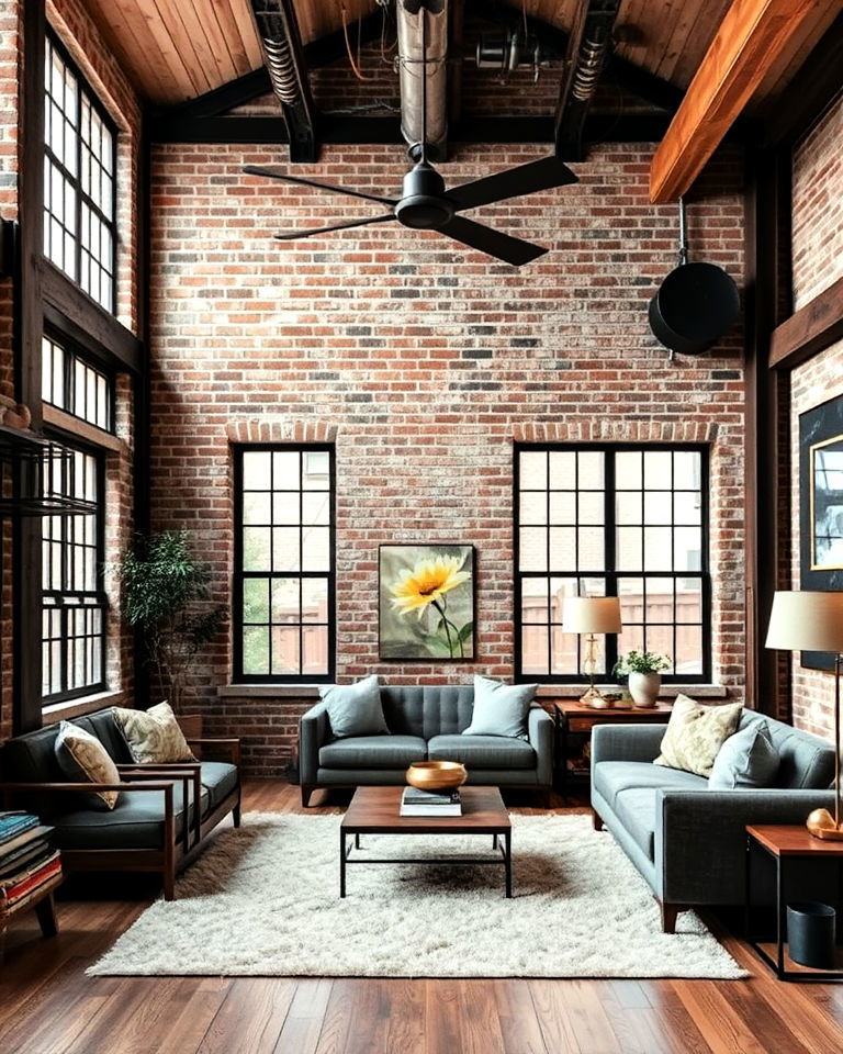 industrial elements for contrast pinterest interior - 25 Pinterest Interior Design Ideas