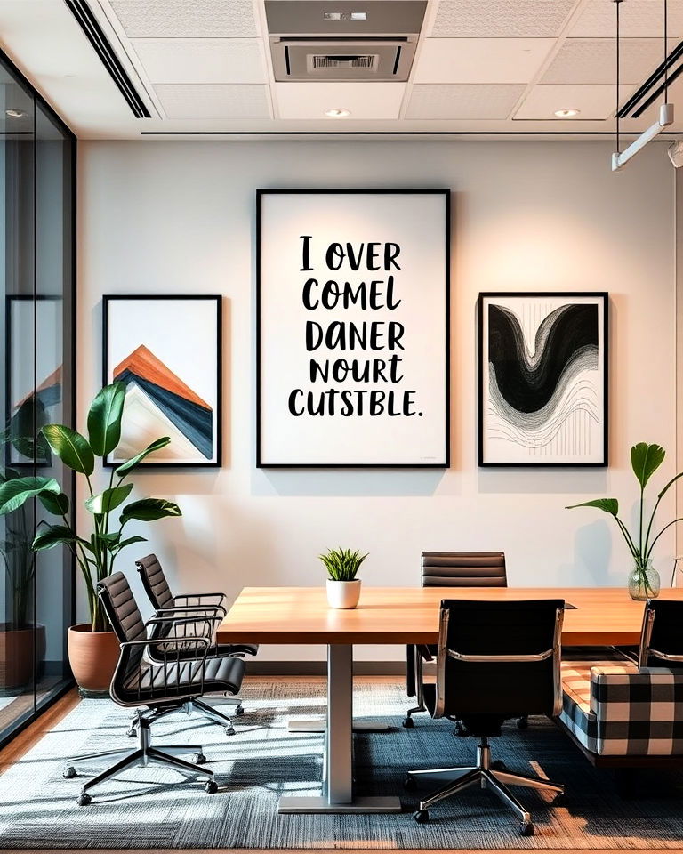 inspirational wall art corporate office interior - 25 Corporate Office Interior Design Ideas