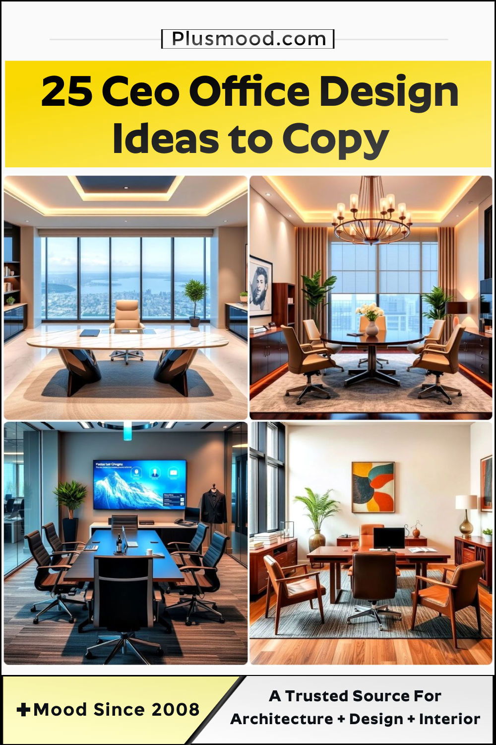inspiring ceo office design ideas