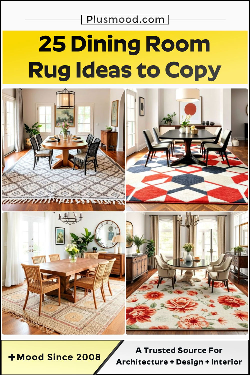 inspiring dining room rug ideas