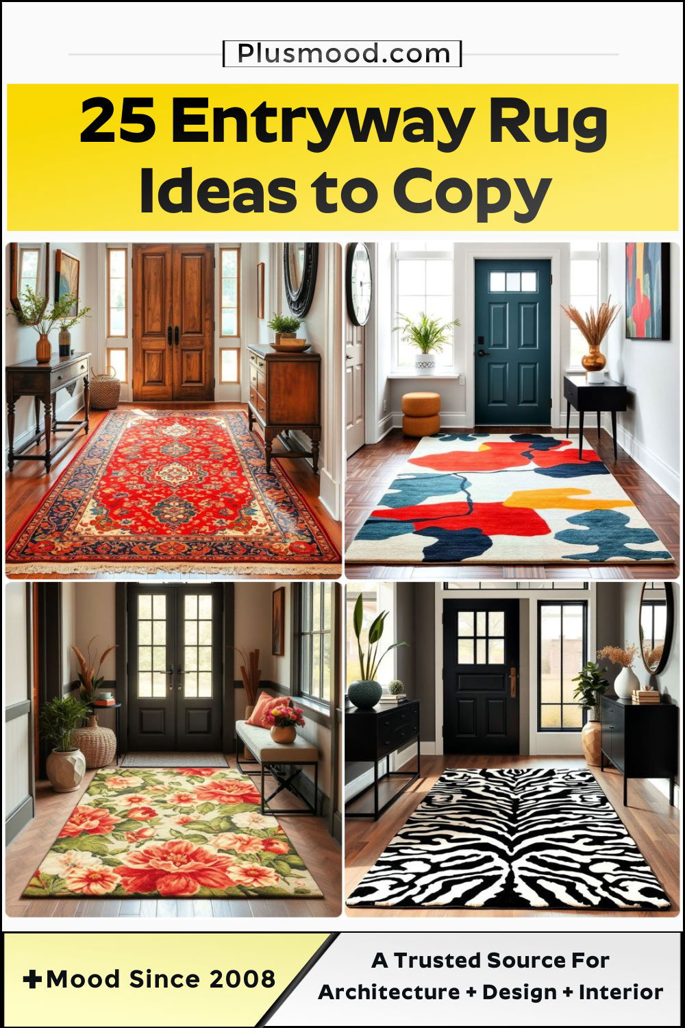 inspiring entryway rug ideas