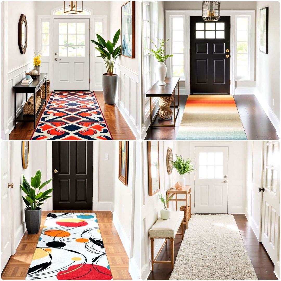 inspiring entryway runner ideas