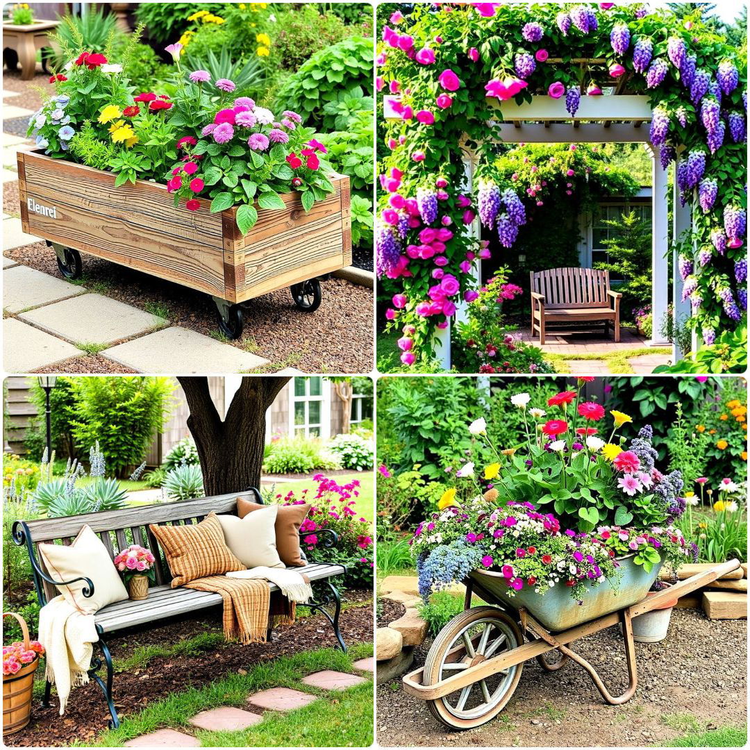 15 Farmhouse Garden Ideas for A Rustic Retreat Decor