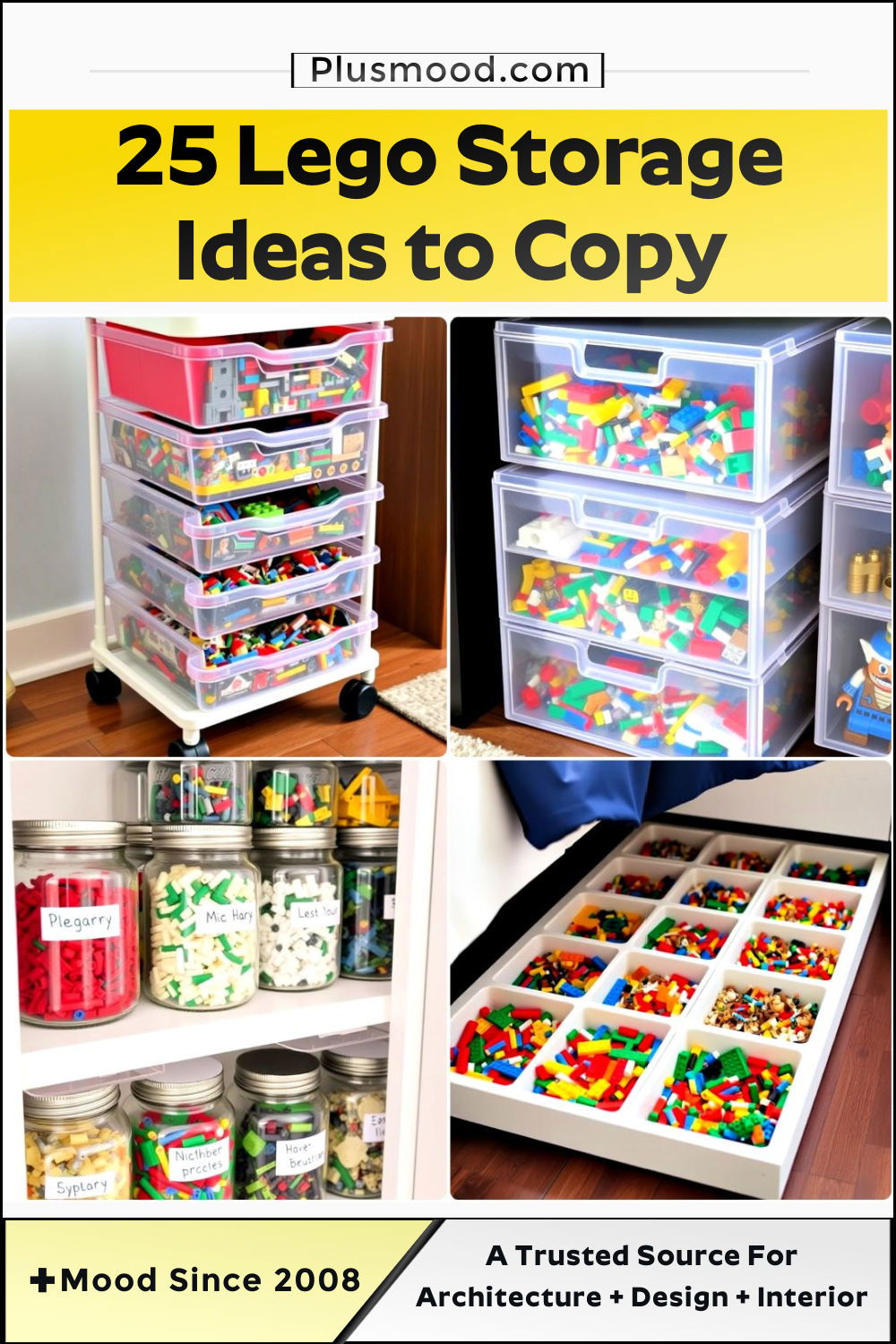 inspiring lego storage ideas