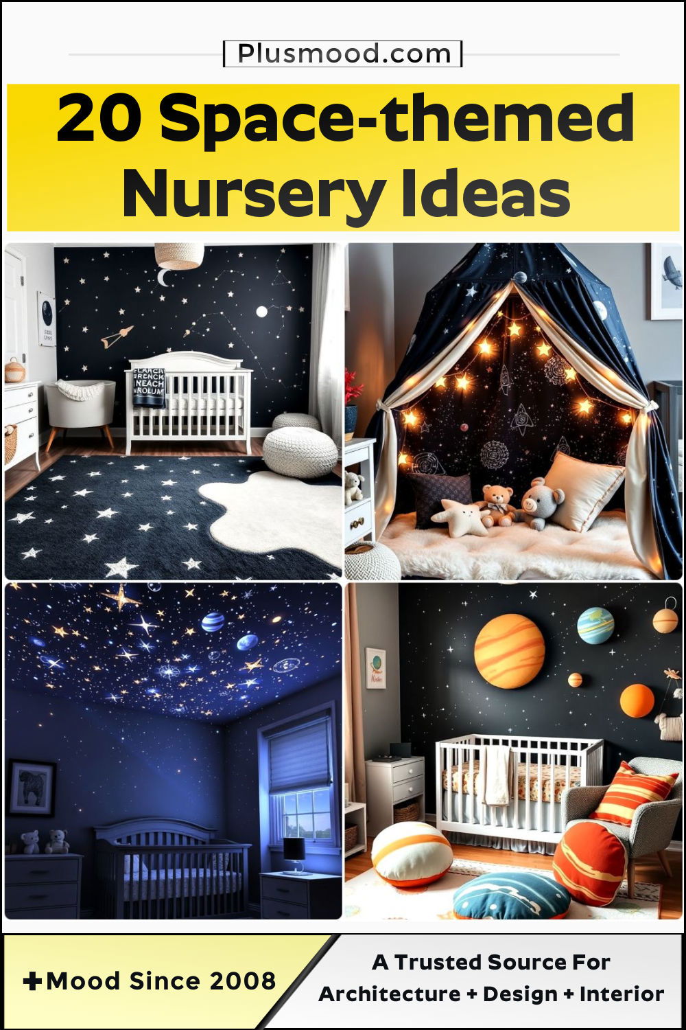 inspiring space themed nursery ideas