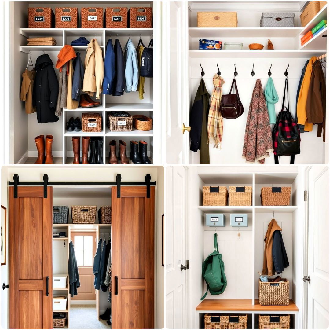 inspiry mudroom closet ideas