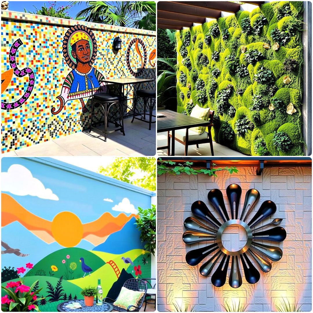20 Outdoor Accent Wall Ideas for Stunning Patio Designs