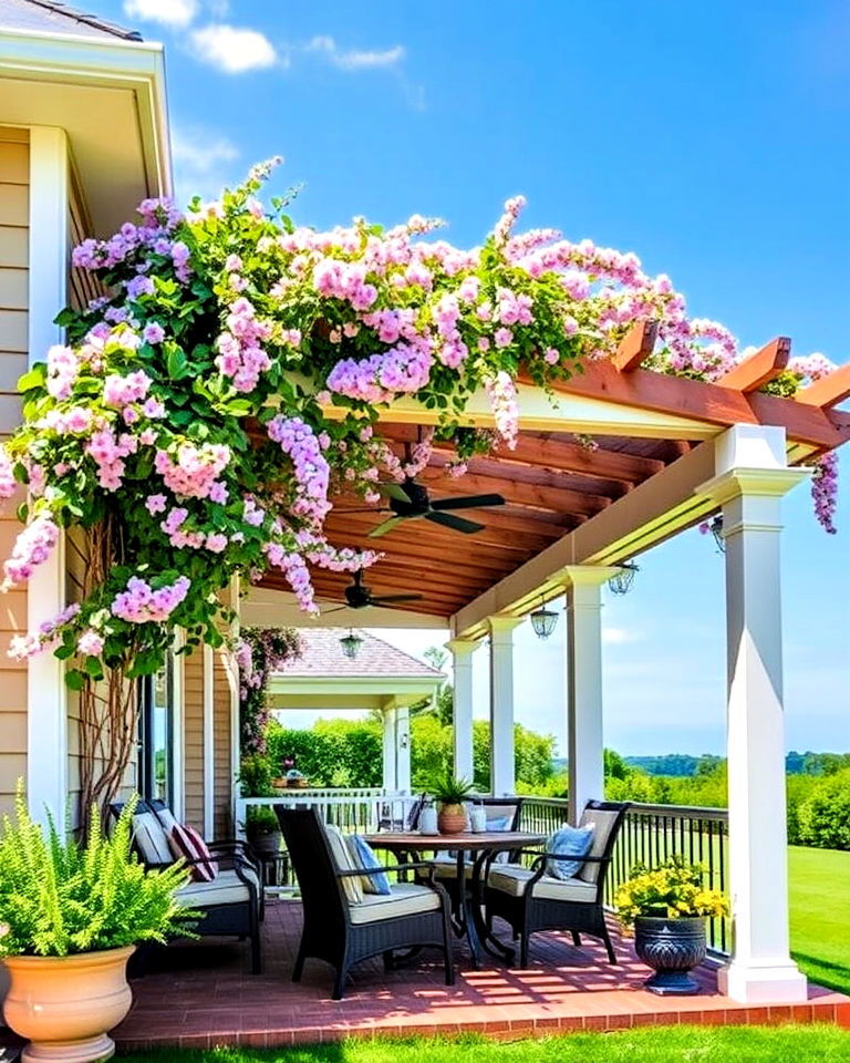 install a pergola - 40 Veranda Ideas