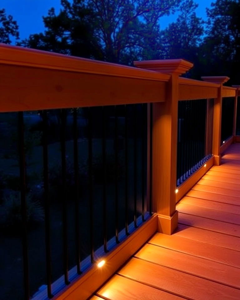 integrated lighting fascia - 15 Deck Fascia Ideas