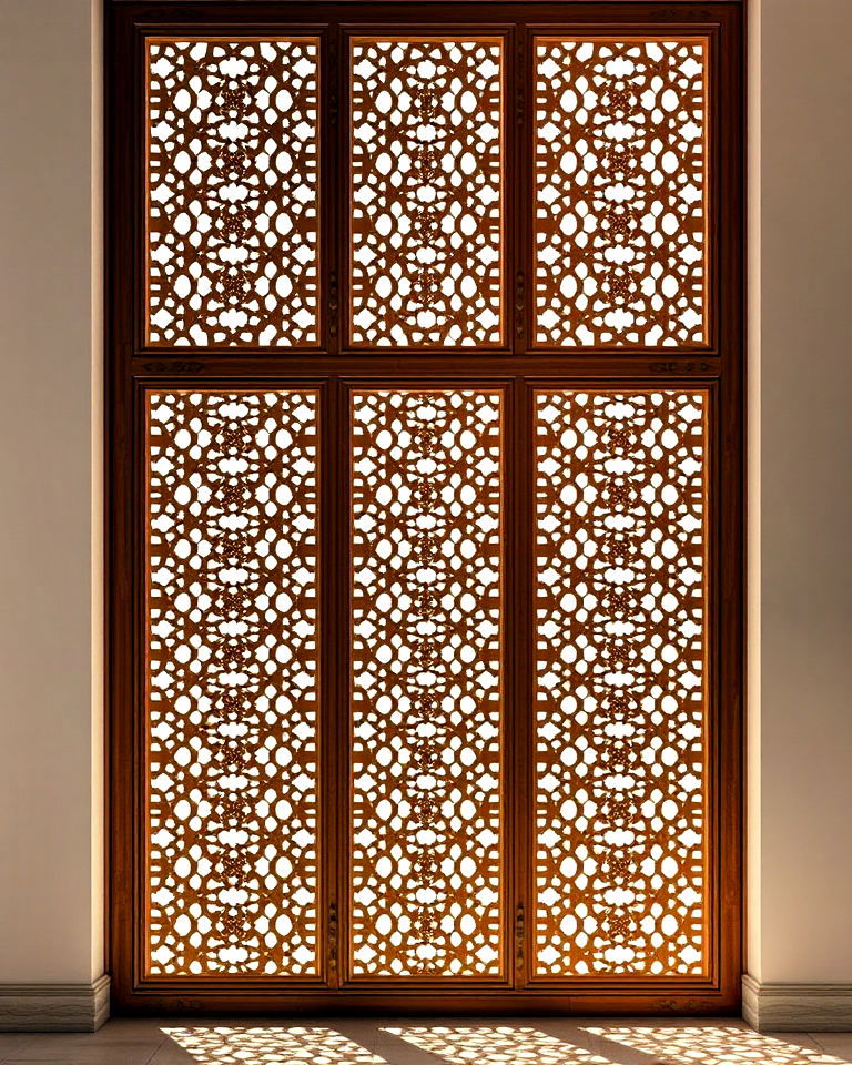 intricate mashrabiya screens arabic interior design - 15 Arabic Interior Design Ideas