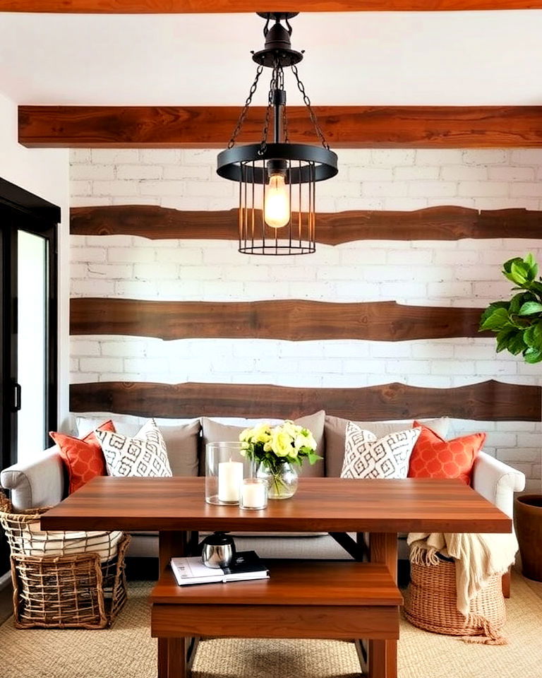 introduce industrial touches for living room - 25 Rustic Boho Living Room Ideas