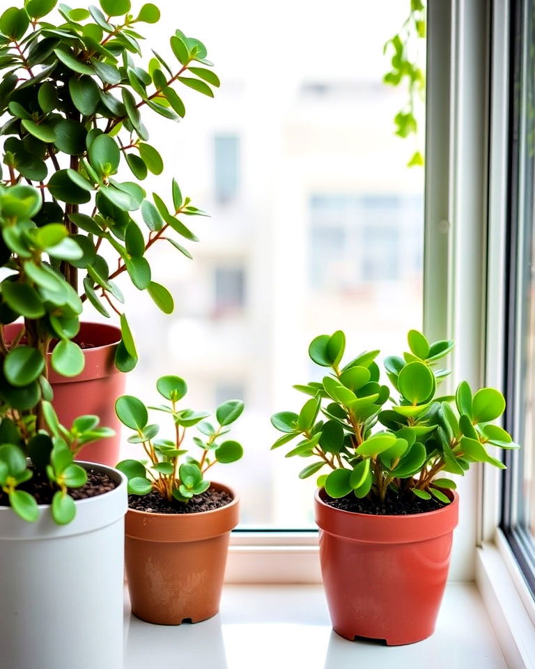 jade plants excel as hardy decorative choices - 20 Best Balcony Plants