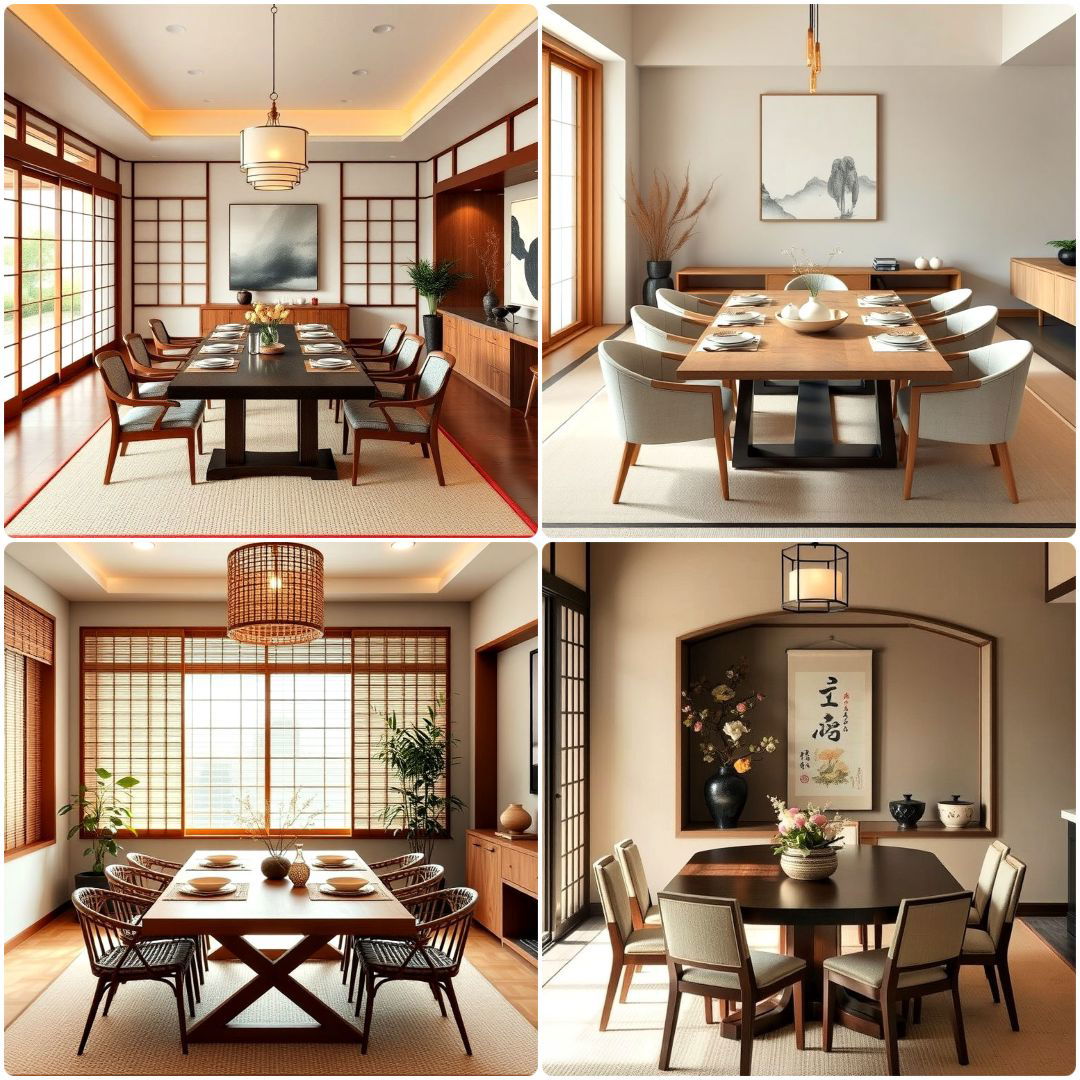 japanese dining room design ideas