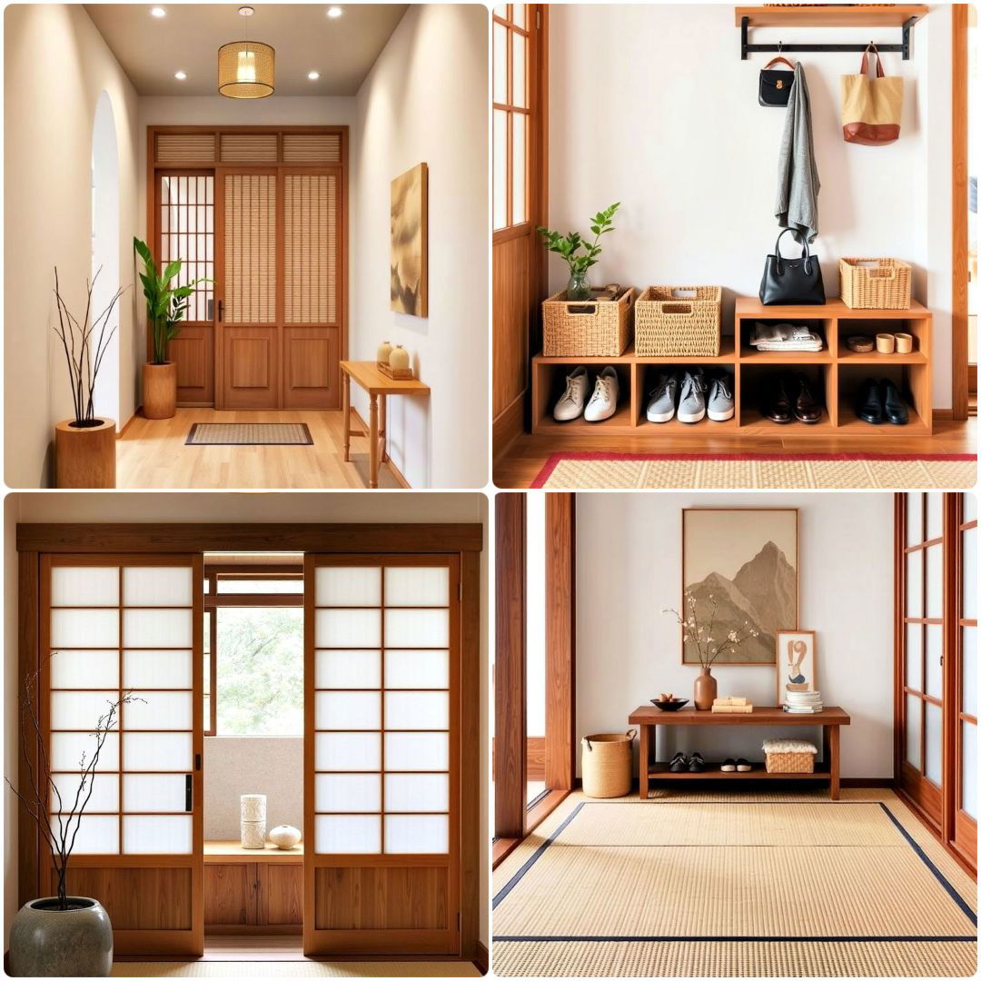 japanese entryway design ideas