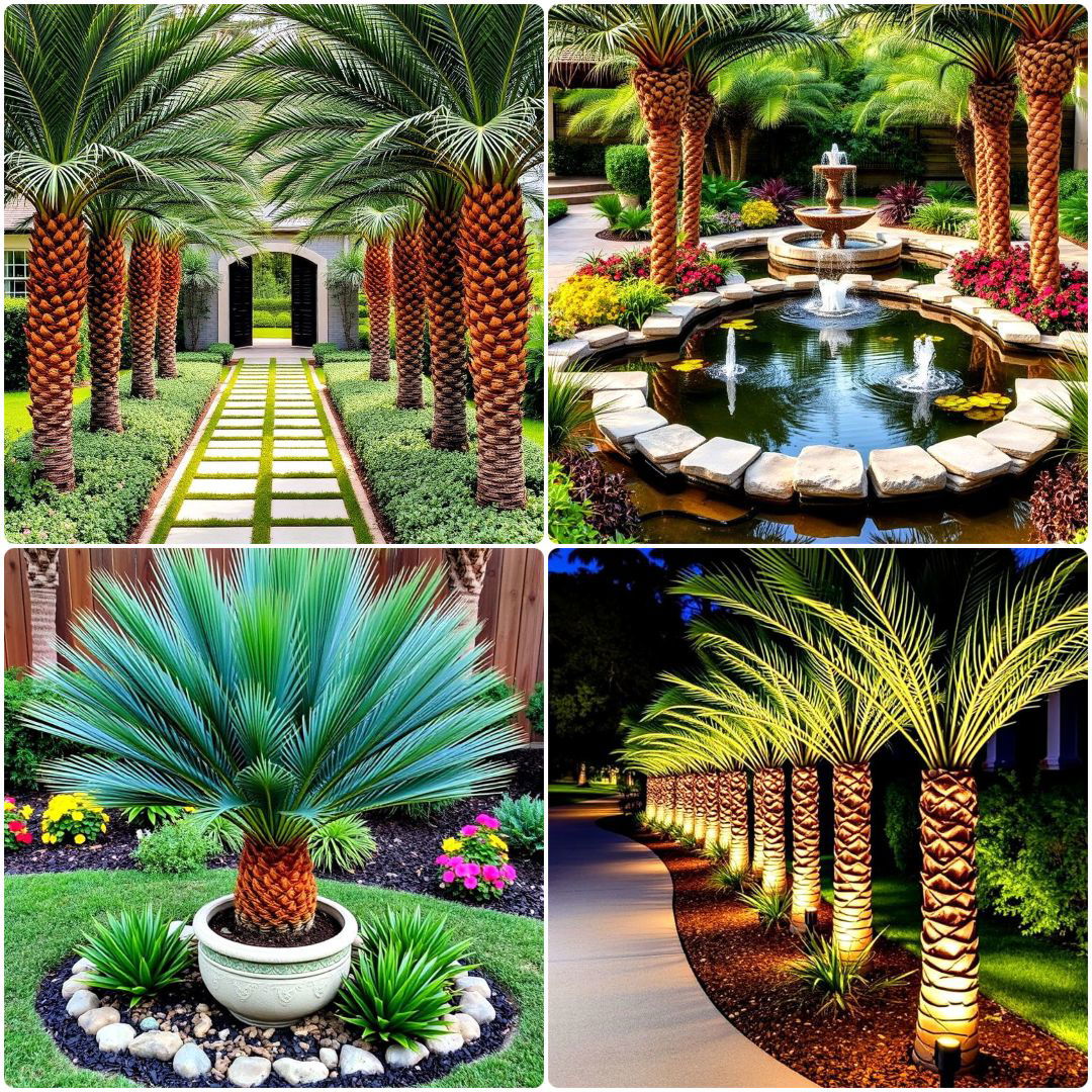 landscaping with sago palms