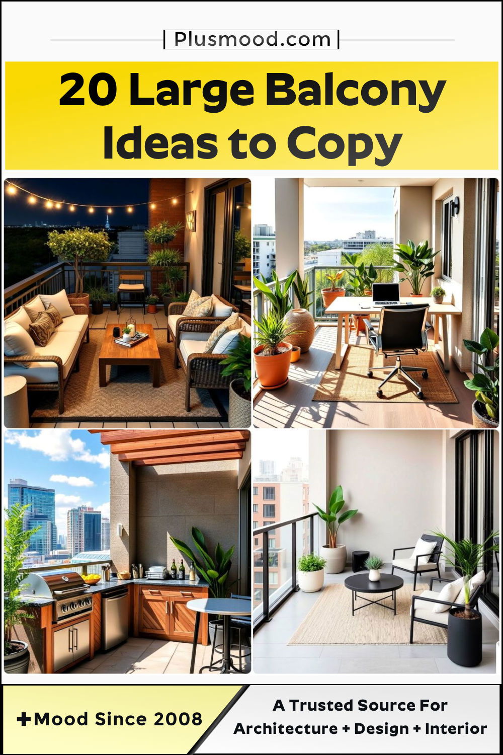 large balcony ideas