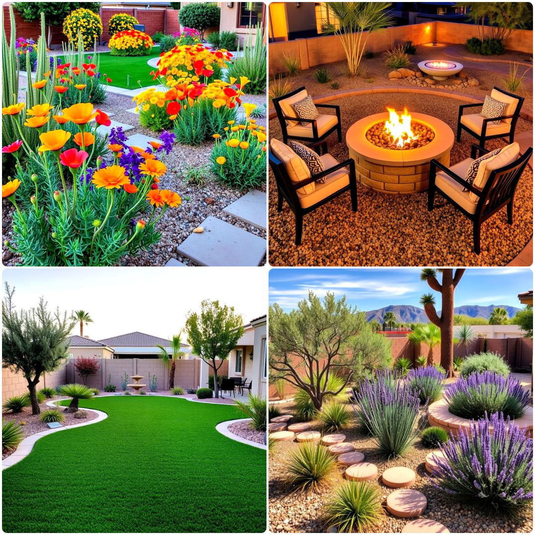 las vegas backyard landscaping ideas