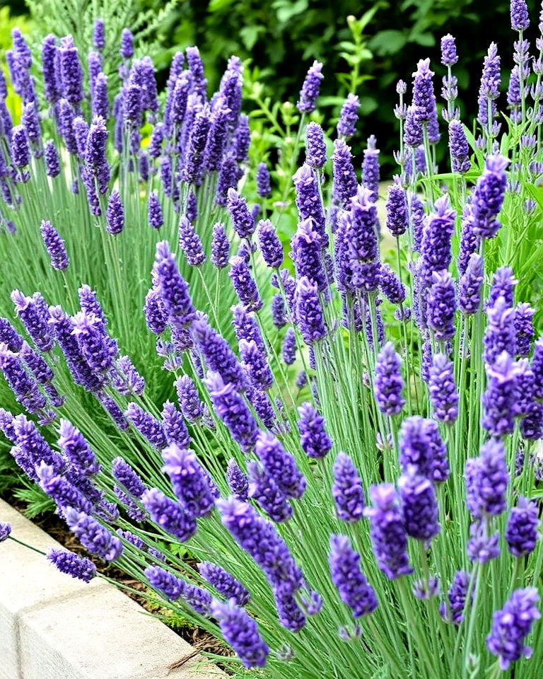 lavender and herb garden - 25 Lavender Landscaping Ideas