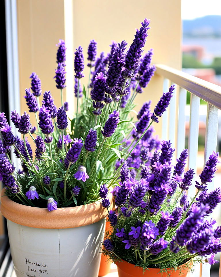 lavender makes it a favorite among balcony gardeners - 20 Best Balcony Plants