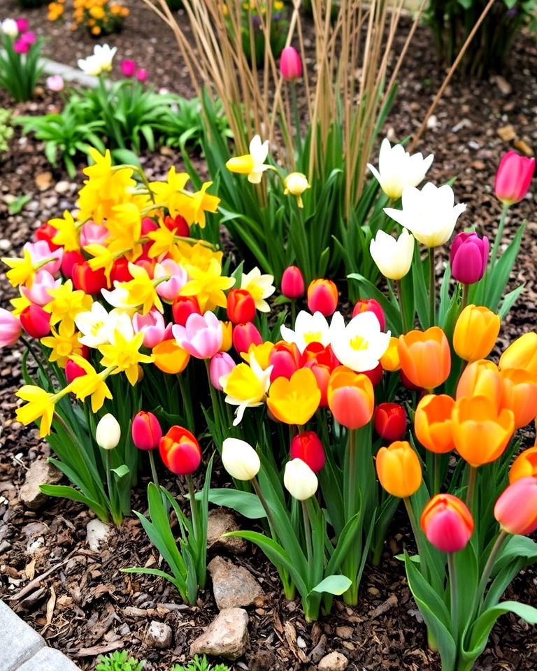 layered bulb planting - 15 Daffodil Garden Ideas
