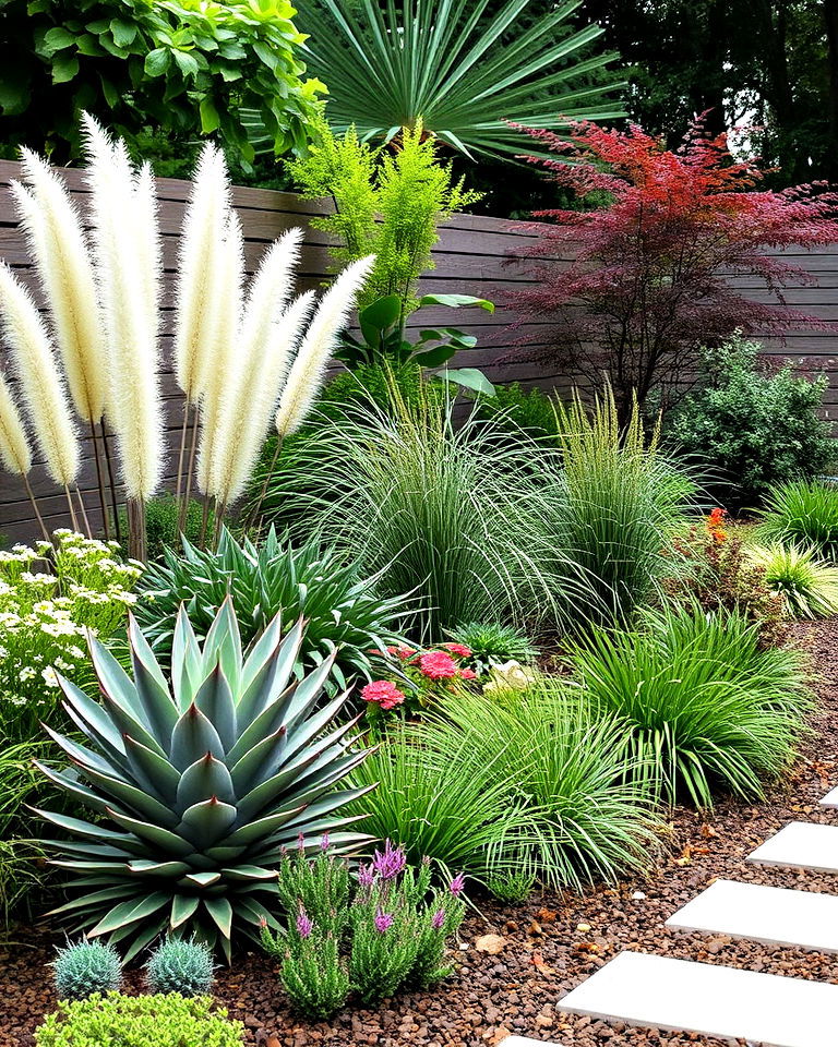 limit plant variety for a cohesive look - 20 Minimalist Landscaping Ideas