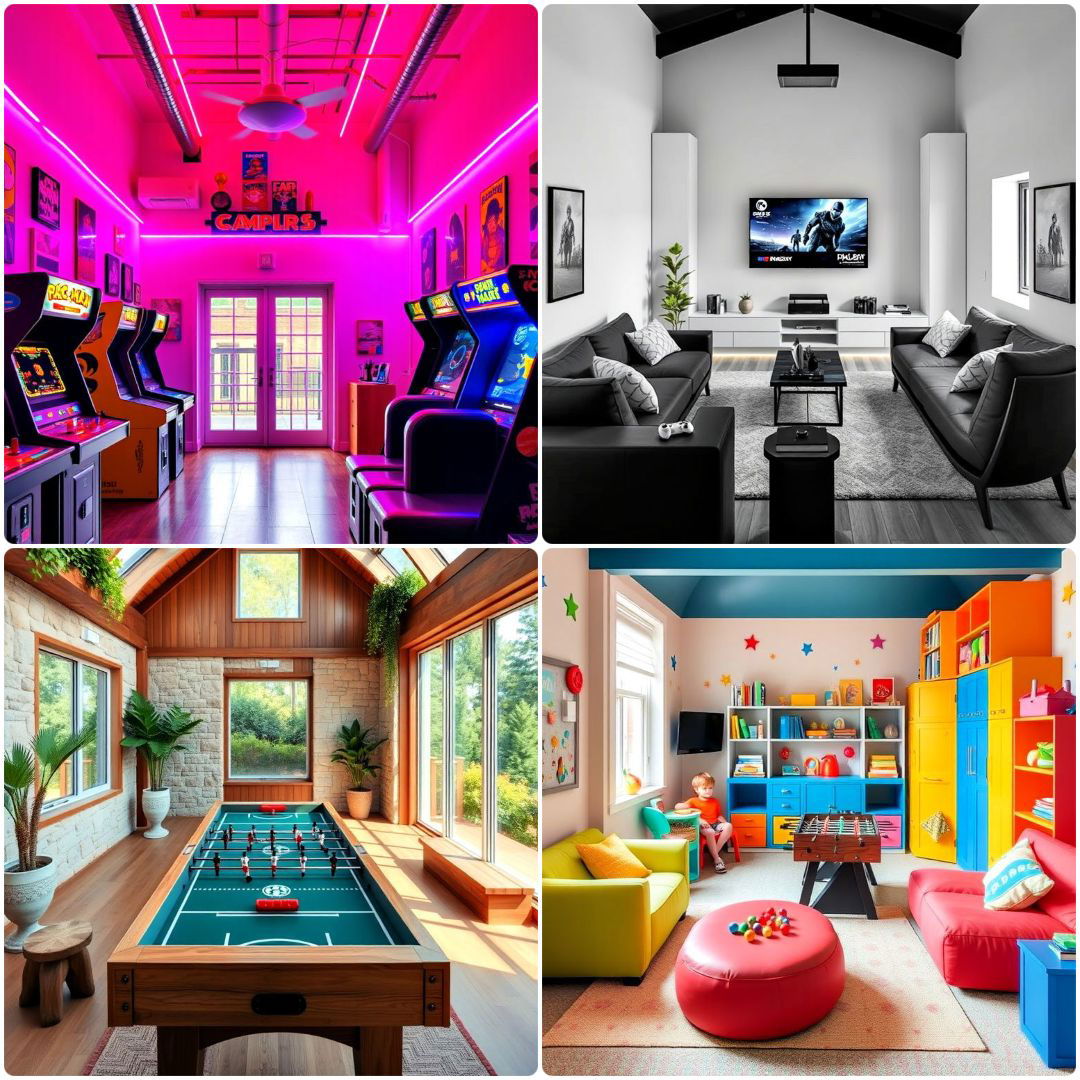 loft game room ideas