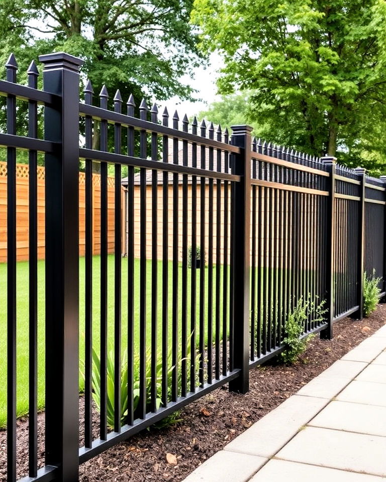 long lasting steel fence - 40 Types of Fences