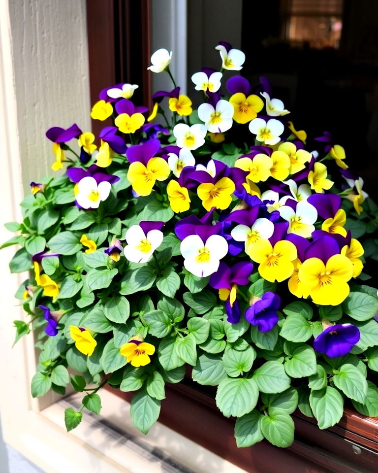 low maintenance lamium and viola to any shaded area low maintenance lamium and viola to any shaded area - 25 Combinations of Window Box Flowers for Shade