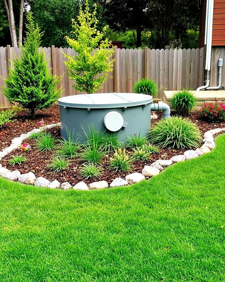 low maintenance lawn septic system - 20 Septic Tank Landscaping Ideas