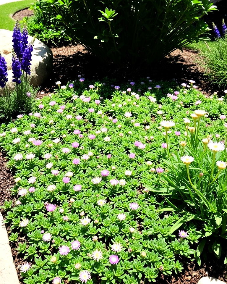 low maintenance sun loving ground covers - 15 Full Sun Landscaping Ideas