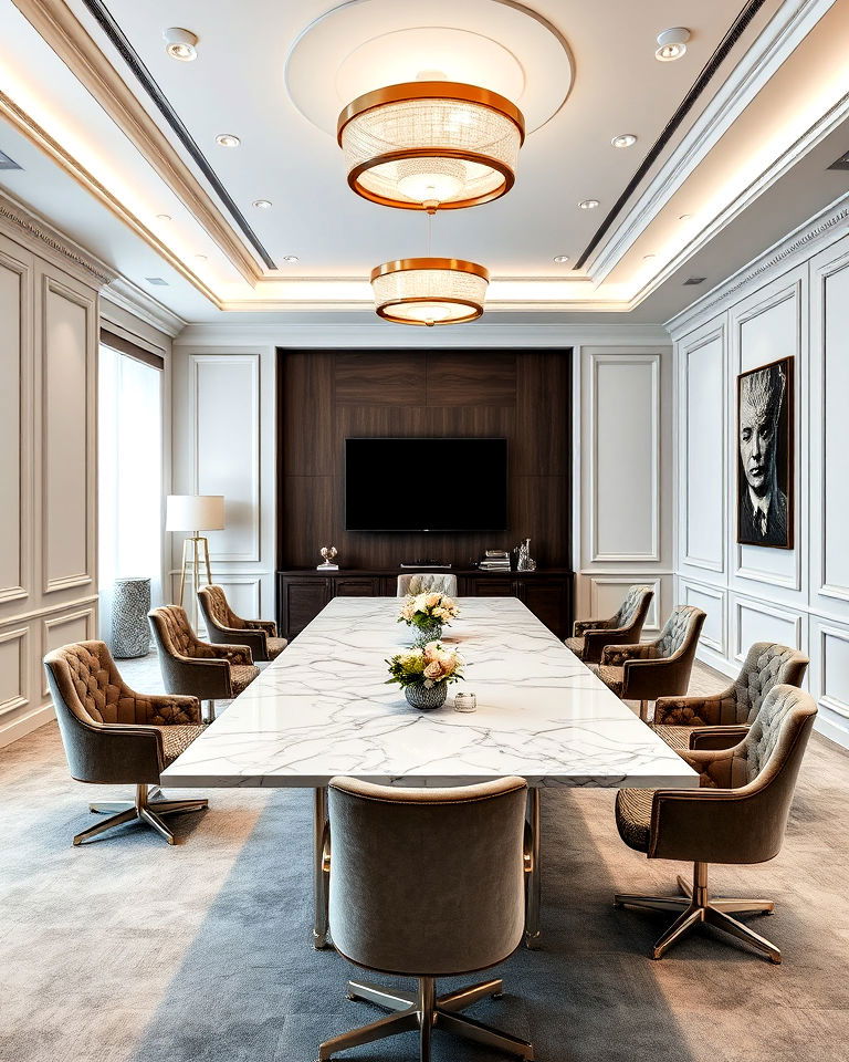 luxe corporate office interior - 25 Office Interior Design Ideas