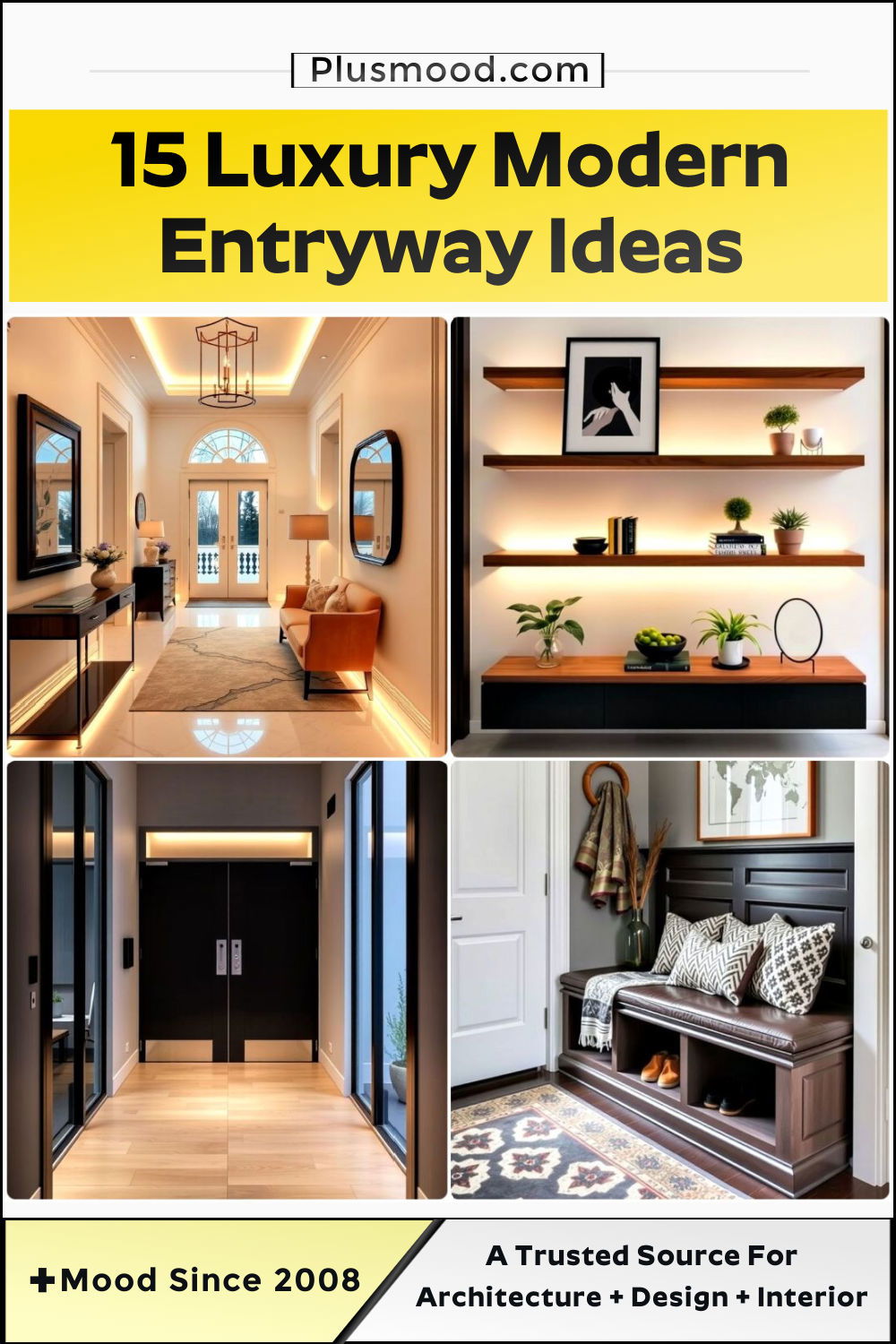 luxury and modern entryway ideas