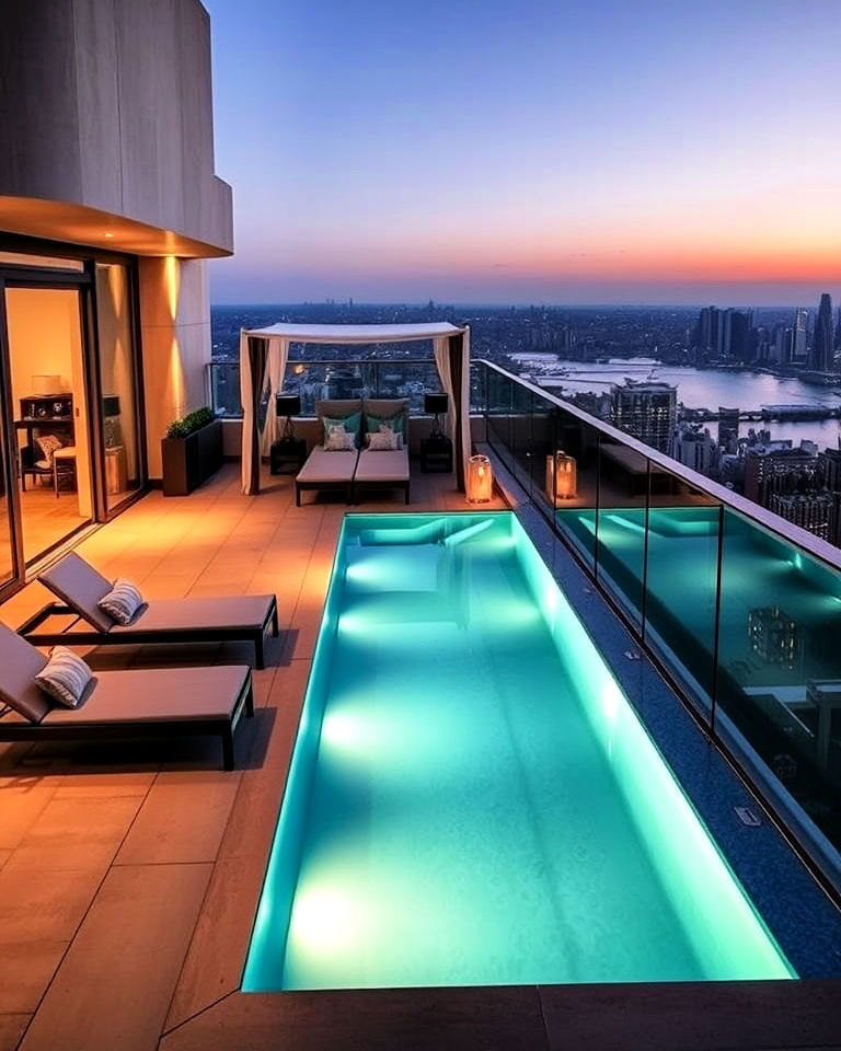 luxury infinity pool paradise - 15 Penthouse Balcony Ideas