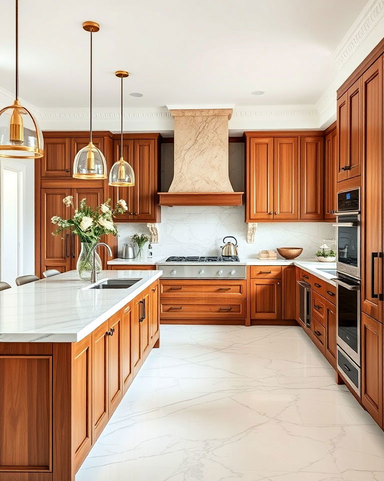 marble surfaces italian interior design - 25 Italian Interior Design Ideas