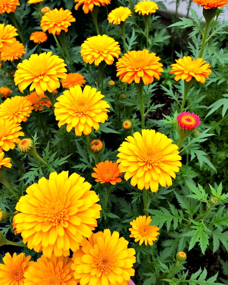 marigolds plant for snake repellent - 20 Snake Repellent Plants