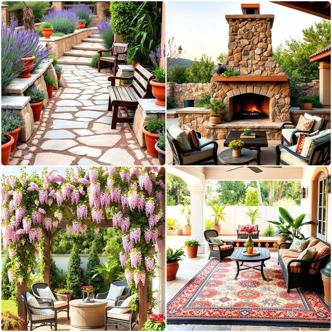 mediterranean patio ideas