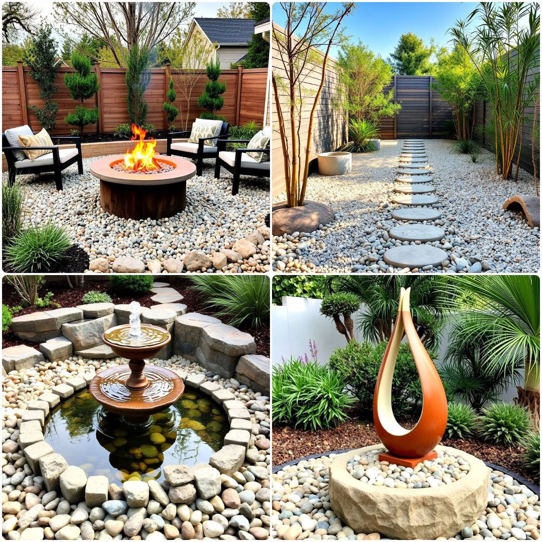 mexican beach pebbles landscaping